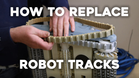 How to Replace Maytronics Dolphin Robot Tracks (998506 & 998507)