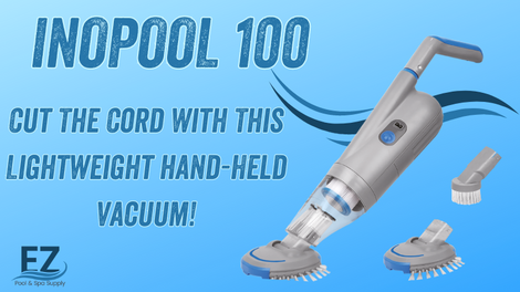 Hassle-Free Pool Cleaning with the INOPOOL 100 Cordless Handheld Cleaner