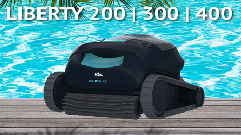 Dolphin Liberty 200 | 300 | 400 - A New Generation in Cordless Pool Cleaning