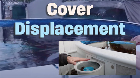 Pool Cover Water Displacement
