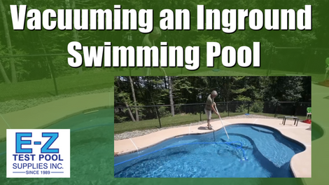 Vacuuming a Swimming Pool for Beginners