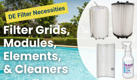 D.E. Filter Necessities: Components for Crystal-Clear Pool Water