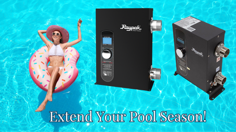 Elevate Your Pool Paradise with the Raypak E3T Pool and Spa Heater! 