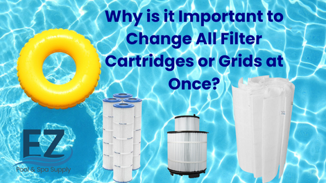 The Importance of Changing All Pool Filter Cartridges or Grids at Once