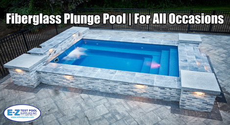 A Fiberglass Plunge Pool for All Occasions