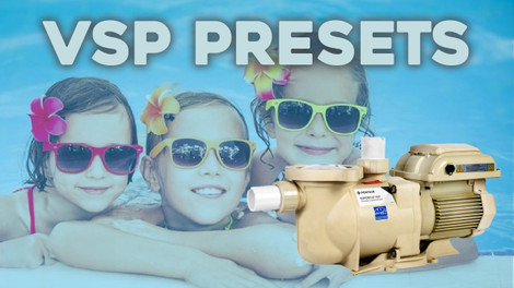 Variable Speed Pool Pump Presets - Pentair