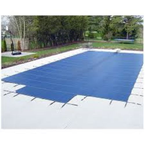 GLI ProMesh 20' X 40' 4X6 Ctr. (Rect.) Blue Inground Safety Cover (20-2040RE-CES46-PRM-BLU)