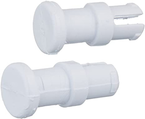 Pentair White Snap Fit Vac Tube Post, Pack of 2, EU147 (LET-201-2494)