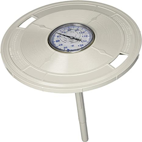 Pentair 9-3/16" AMP S20 Skimmer Lid With Thermometer, L4W (LET-251-6489)