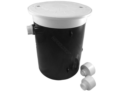 SuperPro Inground Automatic Water Leveler White Lid | Accepts 1", 1.5", 2" Inlet into Pool 25504-000-000 (SPG-56-5000)