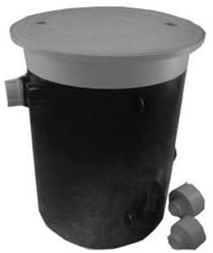 Super-Pro 1" x 1.5" x 2" Gray Lid Inground Automatic Water Leveler, 25504-001-000 (SPG-56-5001)