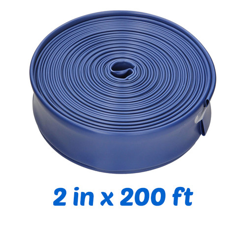 Super-Pro 2" x 200' Deluxe Backwash Hose, 2160WBUSS200 (SPG-40-1104)