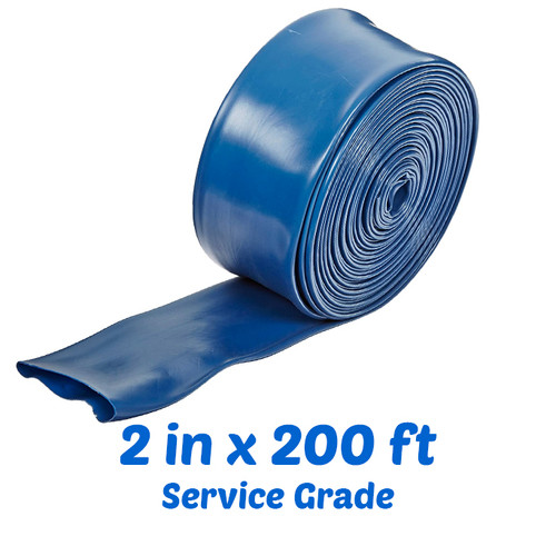 Super-Pro 2" x 200' Deluxe Service Grade Backwash Hose, 2160WBUSD200 (SPG-40-1115)