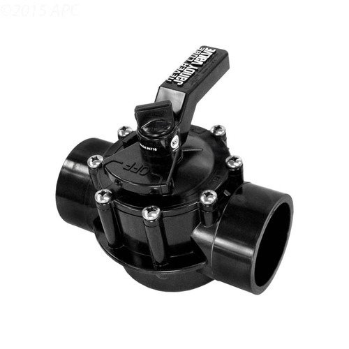 Jandy 2.5"-3" 2-Port CPVC Neverlube Valve, 4718