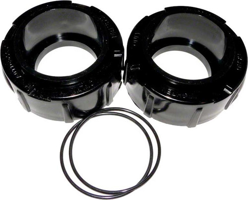 Zodiac Coupling Nut Kit, With Compression Ring and Gasket, Set of 2, R0327300 (LAR-151-1555)