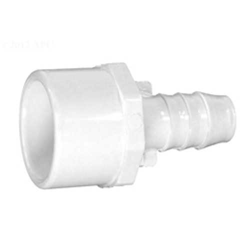 Waterway 1-1/4" Spigot / 1" S x 3/4" RB Barb Adapter, 672-4320 (WWP-851-6397)