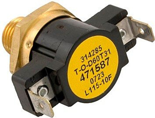 Pentair 115F High Limit Thermostat 471587 (PUR-151-4016)