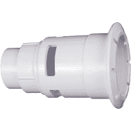 Custom Molded Products 2.5" Gunite Jets Wall Fitting for Spa Master, Gray 25580-001-030 (CTM-85-8591)