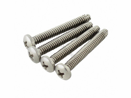 Hayward No 10-24 Stainless Steel Threaded Cutting Screw Replacement for Hayward Square Cover, Pack of 4,  WGX1030Z3