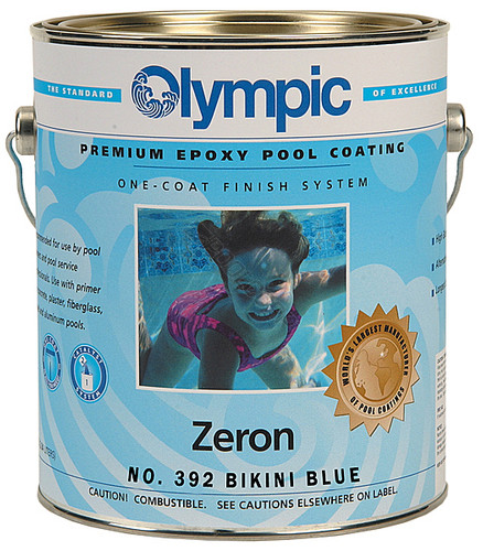 Kelley Technical Olympic Zeron One Coat Epoxy Pool Coating, Bikini Blue, 392G (KEL-65-6027)