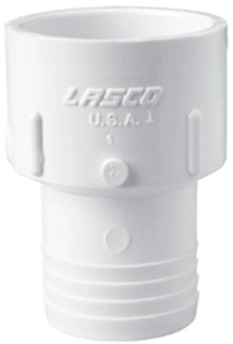 Lasco Schedule 40 Insert Adapter 1.5" Insert x Slip, 474015 (LAS-56-4363)