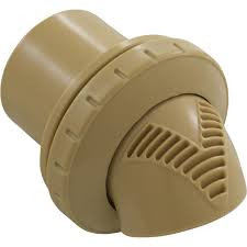 Infusion Pool Products Venturi Return Fitting Standard Insert Slip 1.5" Inlet, Tan, VRFSISTN