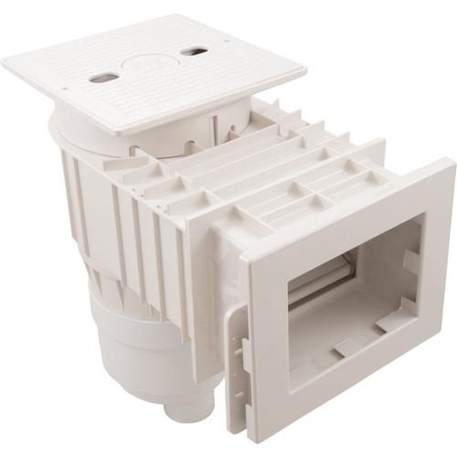 Waterway Renegade Standard 1-Piece Fiberglass Only In-Ground Skimmer 2" Socket, White, 540-8610 (WWP-25-8610)