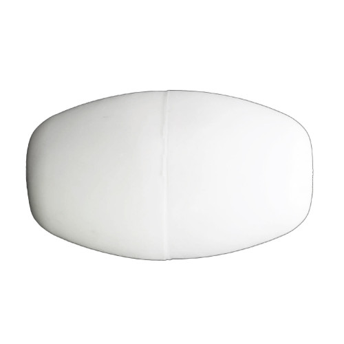 Pentair 350 Oval Float For 1/2" Rope 3" x 5" Polyethylene, Solid White, R181046 (RAI-40-2220)