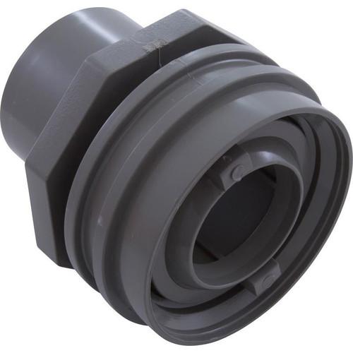 Waterway Flush Mount Return Fitting, 1"Socket; Gray, 400-9197