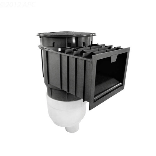 Waterway Renegade Gunite In-Ground Skimmer with Round Lid 2" Socket, Gray, 540-6417 (WWP-25-1718)