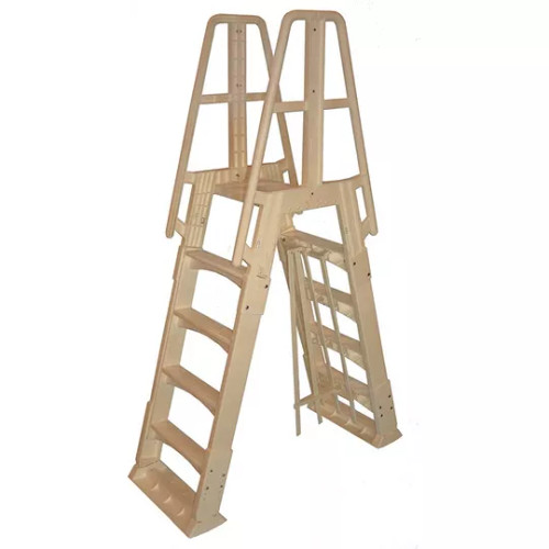 Vinyl Works Of Canada 48"- 56" Slide Lock A-Frame Ladder, SLA-T (VIN-75-544) 