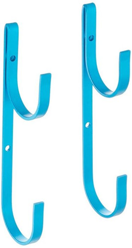 Pentair Double Metal Pole Hangers Pair Wall Mounting, R221042 (RAI-40-2222)