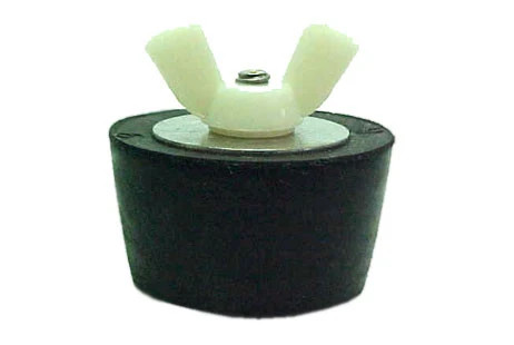 Technical Products #8C Expansion Winter Plug with Wingnut for 1-1/2" Pipe; 1.54", Plastic Wingnut, Blue Wingnut