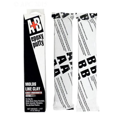 Anderson Manufacturing A+B Epoxy Putty Kit 14 Oz, White, 9904 (AND-60-5017)