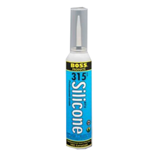 BOSS 8 Oz. Soudal Accumetric 315 RTV 100% Clear Silicone Sealant, 01551BR10 (BOS-60-3018)