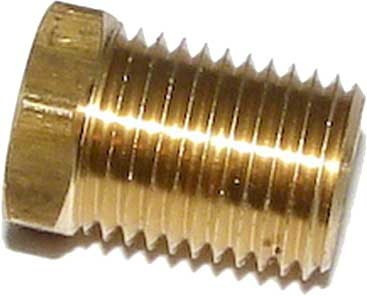 1/4" Brass Drain Plug, P0026800 (PUR-151-8008)