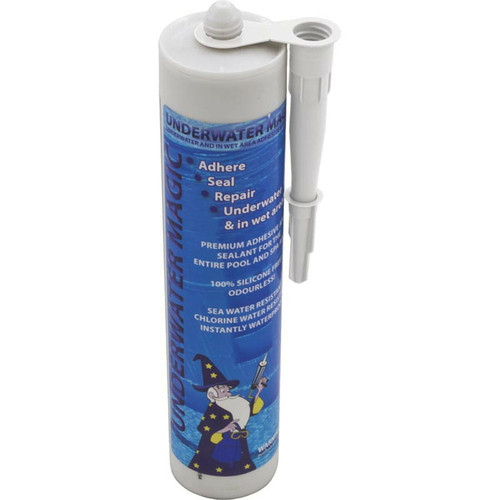 Underwater Magic Sealant, 9.8oz. Tube, White, 88-867-1000