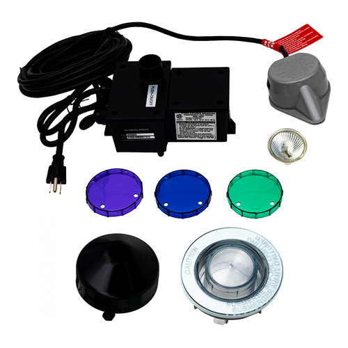 Hayward 25' Elite Underwater Quartz Halogen Pool Light Kit with Transformer 120V 50W, SP056525