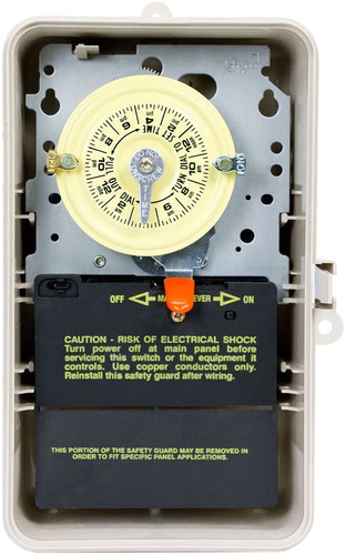  Intermatic Mechanical Time Switch in Plastic Case, T104P3 (INT-30-682)