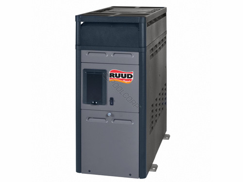 Ruud P-D156A-EN-C Digital Above-Ground 150,000 BTU, Natural Gas, Pool/Spa Heater, 014821