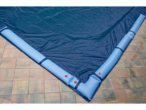 Cool Covers, Royal Solid In-Ground Rectangle 16' x 38' Winter Cover, Blue/Black, 10 Year Limited Warranty, 772145IGBLB (GPC-70-9156)