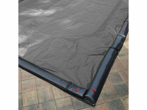 Cool Covers, King Solid In-Ground Rectangle 25' x 45' Winter Cover, Silver/Black, 15 Year Limited Pro-Rated Warranty, 123050ISBL (GPC-70-8262)