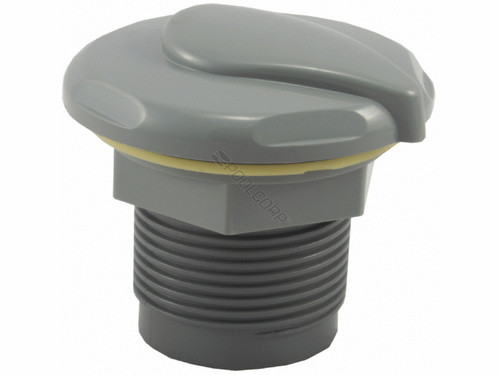 Custom Molded 1"S Gunite Spa Air Control in Gray, 25098-001-000 (CTM-85-155)