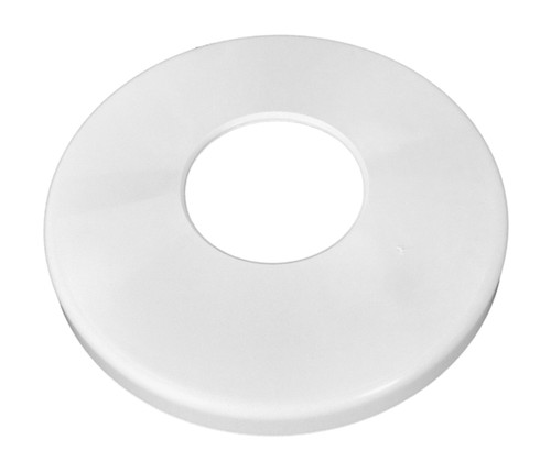 Hayward Plastic Escutcheon Plate, 1.5" O.D.,White, ABS SP1041 (HAY-35-2708)