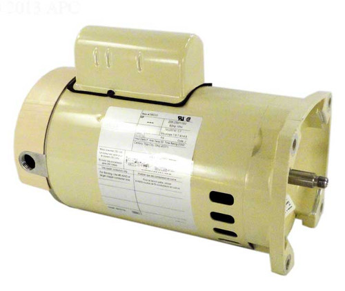 Pentair 1.5 HP Motor Square Flange 230-115V Almond, 355022S (PAC-101-5266)