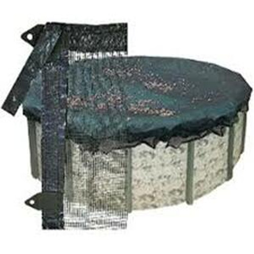 GLI 30' Round Above Ground Leaf Net Pool Cover, 45-0030RD-LNT (450030RDLNT3BX)