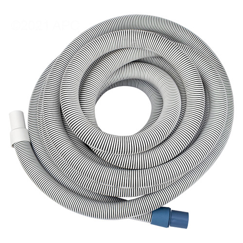 1.5" X 50' Commercial Pool Vacuum Hose With Swivel Cuff, IH217112050SI