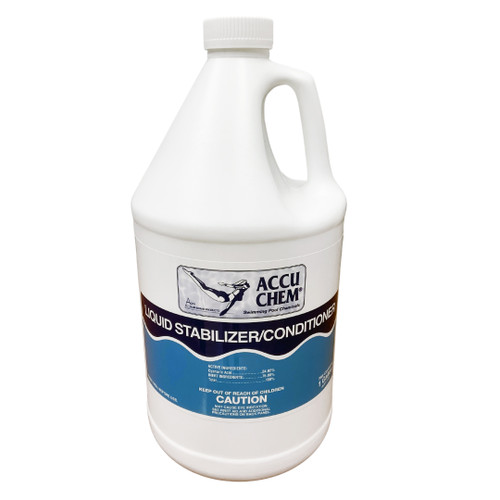 Accu Chem Liquid Stabilizer/Conditioner 1 Gallon, 1731