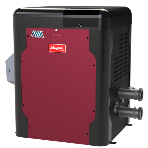 Raypak AVIA Natural Gas Pool and Spa Heater 018032, 264K BTU Low NOx,  PR264AENC - EZ Pool u0026 Spa Supply