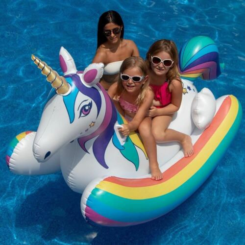 Swimline Unicorn Rocker Pool Float, 90587